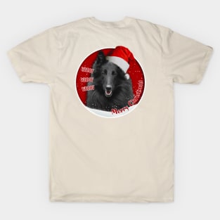 Merry Christmas Belgian shepherd T-Shirt